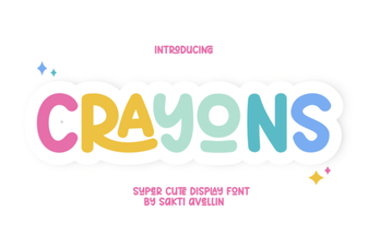 Crayons Font Ideas for Fun and Creative Projects