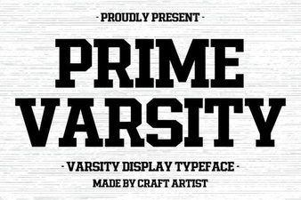 Prime Varsity: Creative Font Projects & Ideas