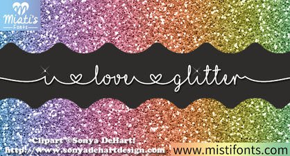 Sparkle Up Your Designs with Glitter Fonts